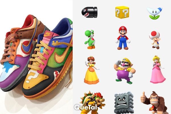 Los Nike Dunk Low “What the Super Mario” causan sensación en Internet